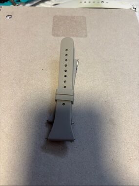 Silicone Apple Watch Band in Light Beige